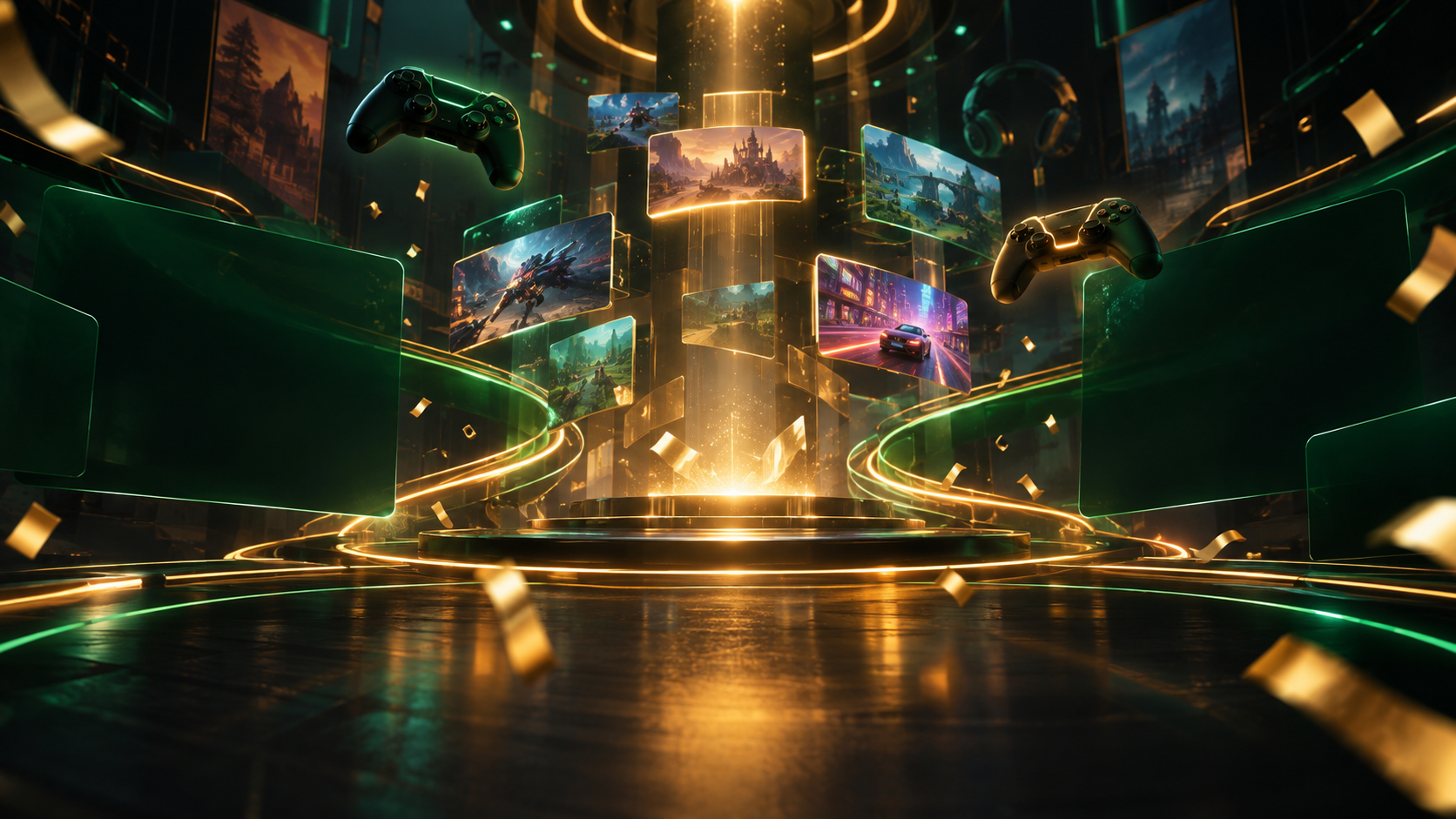 Visual game hub BIGHOKI